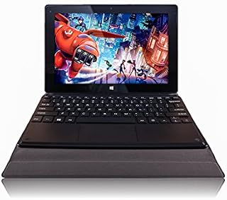 NOT SUITABLE for 11.6" - Docking Case with Keyboard by 10" Fusion5 Windows Tablet Only - Tablet Case for 10.1" Windows 10 Tablet Only - Windows Tablet Case