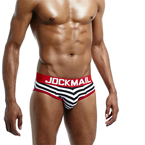 JOCKMAIL Open Back Men Underwear Briefs Men Thong Cueca Gay Underwear Backless Buttocks4
