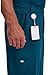 Dickies Mens Signature Elastic Waist Medical Scrubs Pants, Caribbean Blue, X-Large US