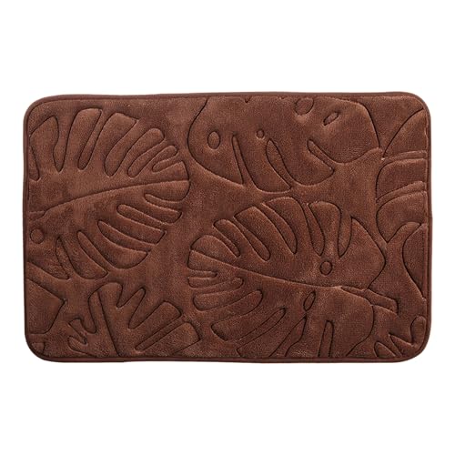 Tapis de bain mousse à mémoire de forme antidérapant super absorbant lavable machine 40x60cm - 2