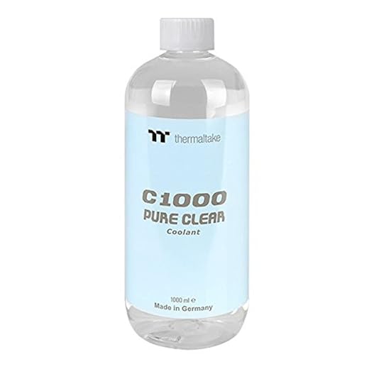 Thermaltake C1000 1000ml Pure Transparent Pre-Mixed Clear Coolant for Desktop Computers