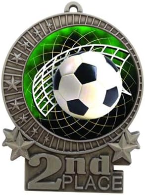 Express Medals Various Styles Large 3 inch 1 to 50 Packs Gold Silver Bronze Color Soccer Medals Trophy Award Medal Trophies Gift Prize Tournament Champion Team 1st Place XMD-FCL542