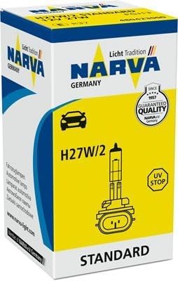 NARVA Ampul H27 12V 27W Pgj 13 Eğri Soketli Halogen NRV 48042