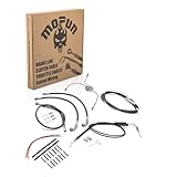 Mofun Clutch Cable & Throttle and Idle Cable & Hydraulic Front Brake Line and Handlebar Extension Wire Kit...