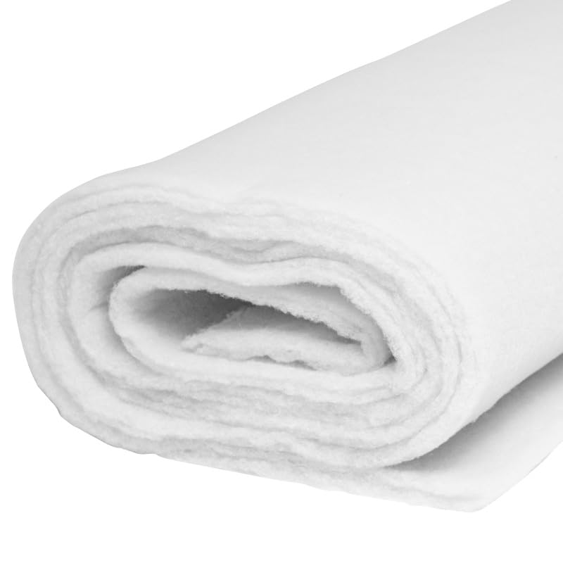 artapisserie.fr – Guata fina de poliéster 200 g/m² – 5 m x 160 cm – Guata al metro para tapicería, relleno, patchwork – Fabricado en Francia – Oeko-Tex