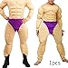 Colaxi Muscle Suit Costume Padded Fashion Halloween Costume for Carnival Party Supplies, M
