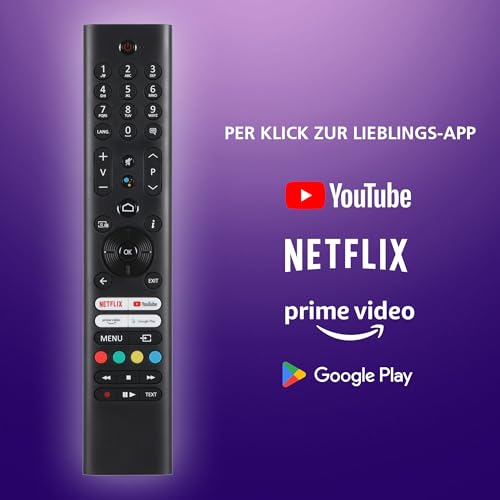 JVC QLED TV 32 Zoll Fernseher Full HD Android Smart TV (HDR, Triple-Tuner, Bluetooth) LT-32VQF545A – Bild 6