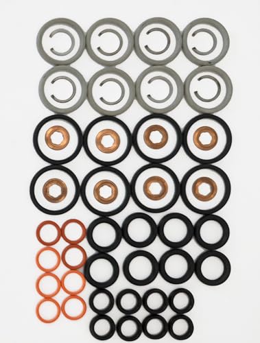 Injector Seal Repair Oring Kit - Fits Ford 6.0l Powerstroke 2003-2007 - Dk En...