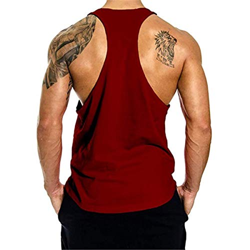 Image of THE BLAZZE Men's Beast Tank Tops Muscle Gym Bodybuilding Vest Fitness Workout Train Stringers
