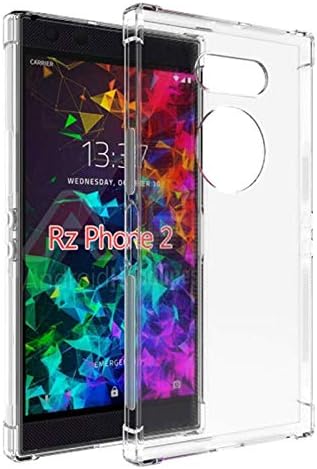 Ultra Thin Case Soft Silicone TPU Case for Razer Phone 2 - Back Cover Case Clear Crystal Full Protection TPU Transparent Phone Case for Razer Phone2