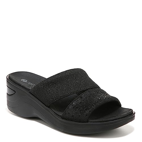 LifeStride Women's Dynasty Bright Machine Washable Comfort Wedge Sandal Slide