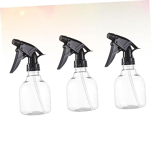 minkissy 3 Pecas Garrafas De Spray De Limpeza Ferramentas De Lavagem Frasco De Spray Claro Frascos P