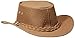 Aussie Chiller Bushie Perforated Golf Hat Tan Large