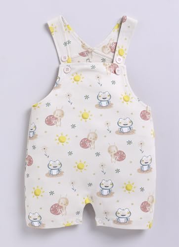 Image of BABY GO 100% Cotton Full Sleeves Dungaree /Overall for Baby Boys and Girls