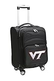 NCAA Virginia Tech Hokies Domestic Carry-On Spinner, 20-Inch, Black