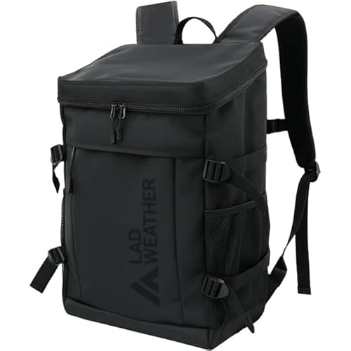 撥水加工スクエア型通学リュック