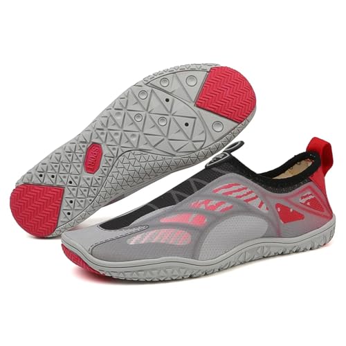 JBJYGSG Zapatos De Playa For Hombre Y Mujer, Descalzos, Tonificantes, For Nadar, Bucear, For Fitness, For El Mar, For Verano, For Exteriores, For Vadear para Actividades Acuáticas(Rose Red,34)