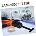 Healifty G9 Light Socket Ring Kit Plastic Lamp Shade Rings Socket Replacement Lamp Shade Installation Kit Universal Retention Tool