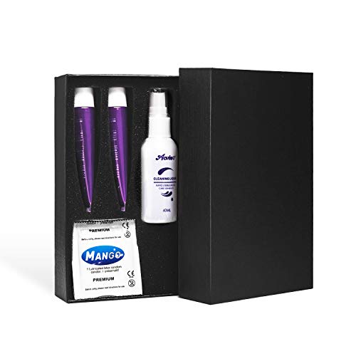 Acvioo 60ml Nettoyage Antibactérien pour les love toys Cleaner + Lubrifiant à Base d'Eau (25g) + Les préservatifs pour Voyager
