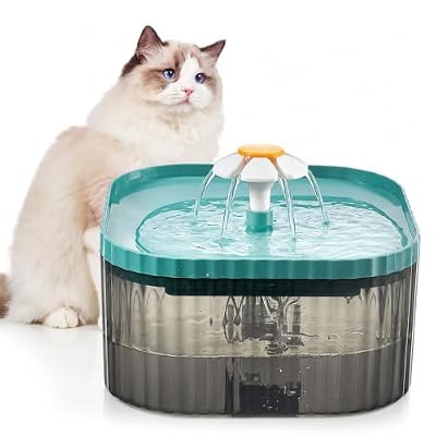 Qpets® Pet Water Fountain 2.5L for Cats and Dogs