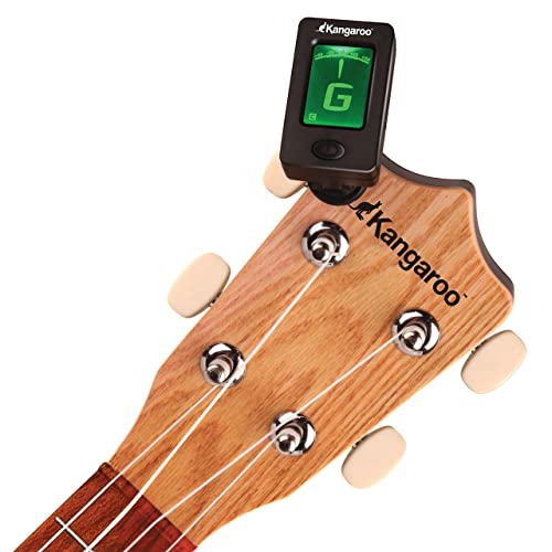 22.5" Ukulele With Electronic Tuner, Strap, Picks, Carrying Case & Songbook #TOP2