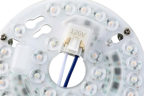 15W LED Ceiling Fan Light Retrofit Kit - 4.5, 3 CCT Options (3000K/4500K/5000K), 2000LM, ETL Certified