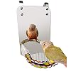 Haokaini Vogel Spiegel Speelgoed Met Touw Baars Papegaai Bite Speelgoed Met Grote Spiegel Papegaai Klauw Vogelkooi Baars…
