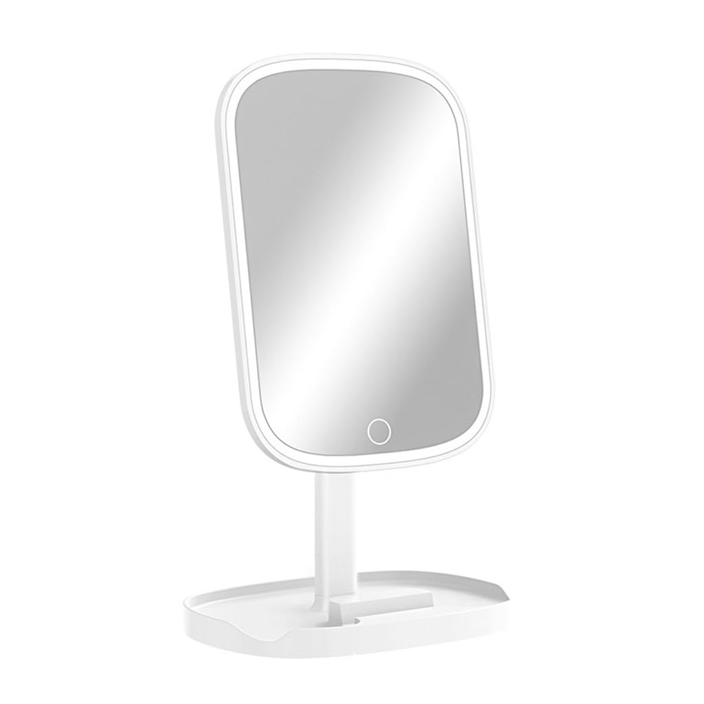 Miroir cosmétique LED contre le manque de lumière sur le bureau
