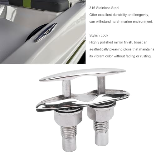 Amarrage bateau à vitesse et RV avec l'acier inoxydable SEAFRONT poli - 3