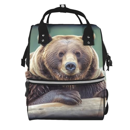 Sac de voyage sac à langer maternité pour maman grizzly : partagez chaque instant