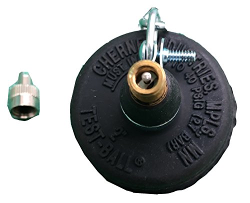 Cherne 270024 2 in. Rubber Test Ball Pipe Plug, 2", Black - Thumbnail 2