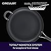 Circulon - 83906 Circulon Radiance Hard Anodized Nonstick Frying Pan / Fry Pan / Hard Anodized Skillet with Helper Handle - 14 Inch Large Skillet, Gray #4