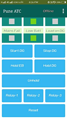 Image of Giri Automation's Telecom Sector AMF Controller for Real Time Remote Control and Monitor via GSM Internet using Android App