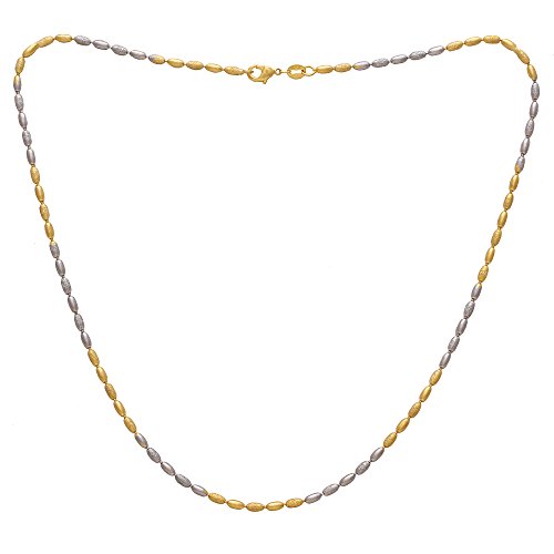 Yellow Gold plated Wheat grain design 