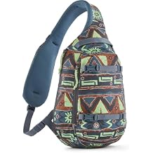 Patagonia Atom Sling 8L Backpack, High Hopes Geo Forge Grey