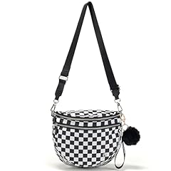 Printed - Checkered Black