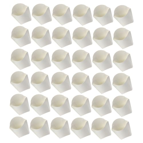 TIDTALEO 100Pcs Snack Box for French Fries and Fried Foods Deep Design for Easy Carrying Lightweight Takeout Containers for Parties and Events