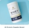 Proteína de suero alimentada con pasto Ancient Nutrition, péptidos de colágeno, vainilla 4