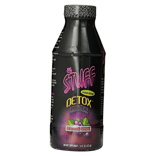 The Liquid Stuff One Hour Cleansing Drink, Grape, 16 fl oz