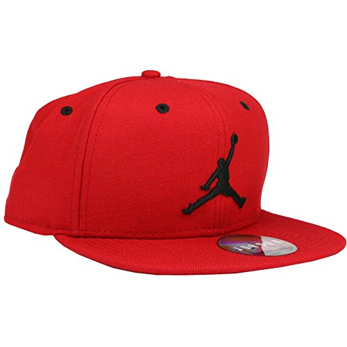 Nike Mens Air Jordan Jumpman Snapback Hat Gym Red/Black 619360-689