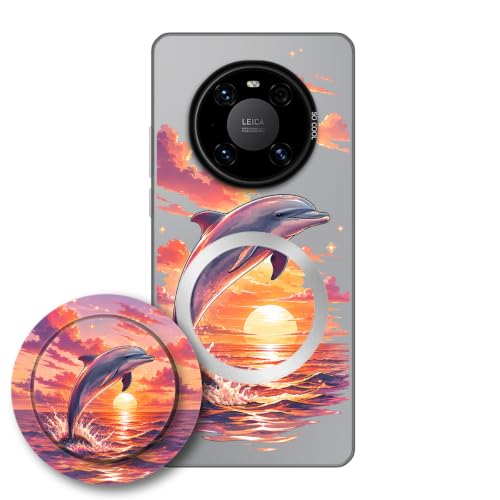 JGOYGYI Case for Huawei Mate 40 Pro with Magnetic Detachable Grip