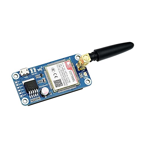 Waveshare SIM7000G NB-IoT/Cat-M/Edge/GPRS HAT for Raspberry Pi with GNSS Positioning Global Band Support