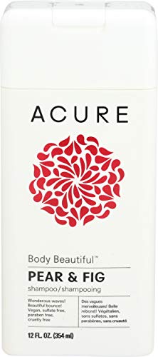 ACURE Body Beautiful Shampoo - Prickly Pear & Fig Extract | 100% Vegan | Performance Driven Hair Care | Boosts Volume & Bounce | Prevents Breakages & Replenishes Moisture | 12 Fl Oz