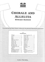 Hanson: Chorale and Alleluia 0825823366 Book Cover