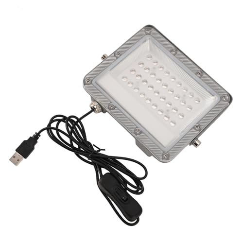 Marhynchus LED Black Light Water USB Powered Powerful Flood Light for Party Holiday Decoration Stage Lighting with 365nm Wavelength Lamp