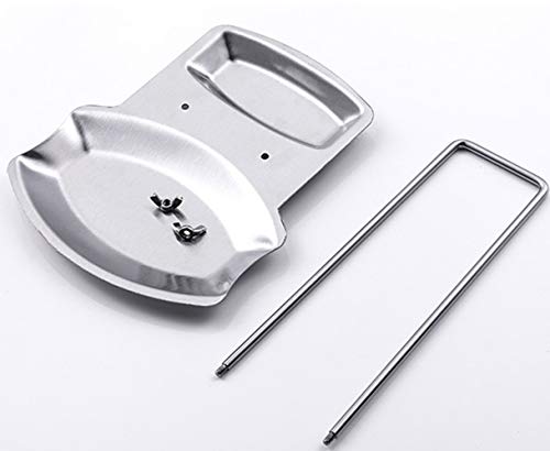 Lawei 3 Pack Lid And Spoon Rest - Pot Lid Holders Stainless Steel Pan Lid Organizer For Pots Pans Spoons #TOP2