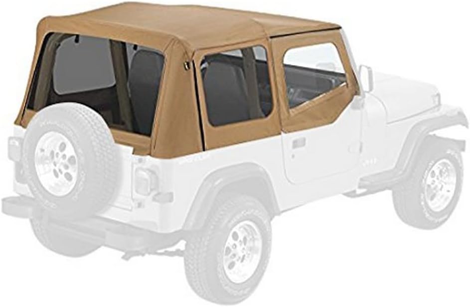 Bestop 51132-15 Replay Black Denim Tinted Window for Jeep Wrangler