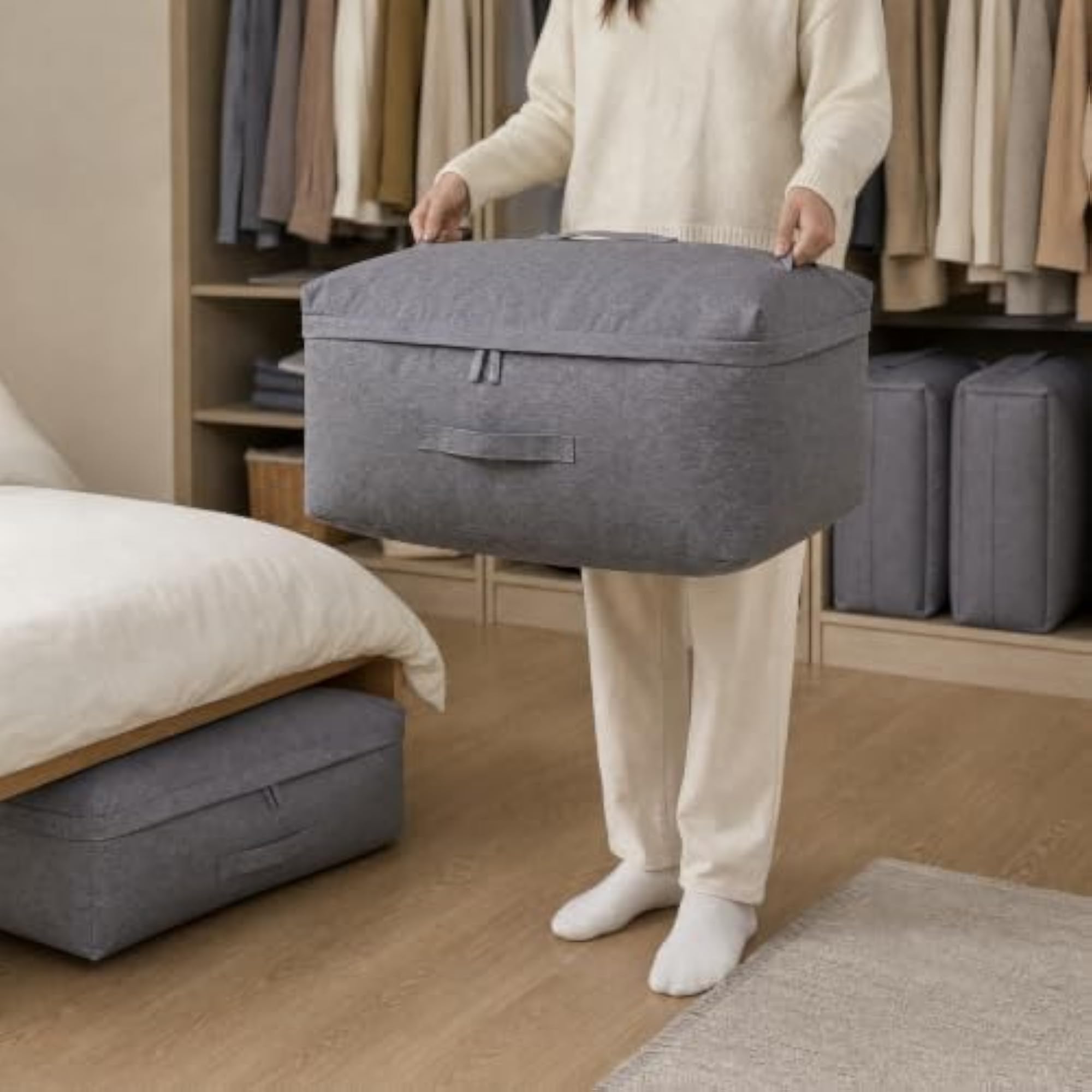 Oxford Cloth Storage Bags for Quilts and Clothes