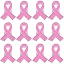 Pink Awareness-12 Pcs