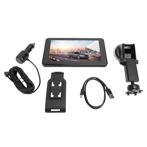 7 Polegada Tela de Toque Navegação Gps Portátil Carro Estéreo Controle Voz Automático Ajuste Univers